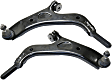 Front, Driver and Passenger Side, Lower Control Arms