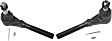 Front, Driver and Passenger Side, Outer Tie Rod Ends