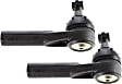 Front, Driver and Passenger Side, Outer Tie Rod Ends
