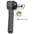 Front, Driver and Passenger Side, Outer Tie Rod Ends, Non-Greasable