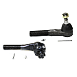 Front, Driver and Passenger Side, Outer Tie Rod Ends
