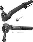 Front, Driver and Passenger Side, Outer Tie Rod Ends