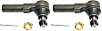 Front, Driver and Passenger Side, Outer Tie Rod Ends