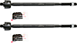 Front, Driver and Passenger Side, Inner Tie Rod Ends
