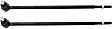 Rear, Driver and Passenger Side, Outer Tie Rod Ends, With 17mm threads