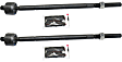 Front, Driver and Passenger Side, Inner Tie Rod Ends