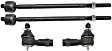 Front, Driver and Passenger Side, Inner and Outer Tie Rod Ends