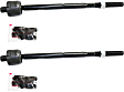 Front, Driver and Passenger Side, Inner Tie Rod Ends