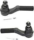 Front, Driver and Passenger Side, Outer Tie Rod Ends