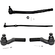 Front, Driver and Passenger Side, Inner and Outer Tie Rod Ends