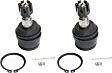 Front, Driver and Passenger Side, Lower Ball Joints