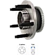 2006 Ford Mustang - Front Wheel Hub, 4-Wheel ABS, 5 Lugs, With Bearing