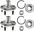 2008 Ford Escape - Front Wheel Hub, 5 Lugs, With Bearing