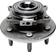 Front and Rear, Driver or Passenger Side Wheel Hub, 6 Lugs, With Bearing, RWD, 5.4L, 8Cyl