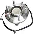 2009 Ford F-150 Platinum - Front Wheel Hub,  with 6 Stud Hub, RWD, 6 Lugs, With Bearing, With Sensor