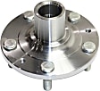 Wheel Hub, 5 Lugs, Without Bearing