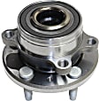 2015 Ford Explorer Limited - Rear, Driver and Passenger Side Wheel Hub, 5 Lugs, With Bearing