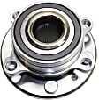 2015 Ford Explorer Limited - Rear, Driver and Passenger Side Wheel Hub, 5 Lugs, With Bearing