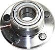 2-Wheel Set Front, Driver and Passenger Side Wheel Hubs, With Bearing, Without ABS Brakes