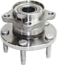 Rear, Driver and Passenger Side Wheel Hub, 5 Lugs, With Bearing, AWD, 3.5L, 6Cyl