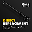 Tie Rod Adjusting Sleeve - Direct Fit, Set of 2