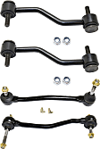 Front and Rear, Driver and Passenger Side Sway Bar Links