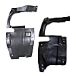 Driver and Passenger Side Engine Splash Shields, Side Cover
