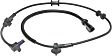 Front, Driver and Passenger Side ABS Speed Sensors