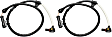 Front, Driver and Passenger Side ABS Speed Sensors