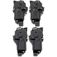 4-Piece Kit Front and Rear, Driver and Passenger Side Door Lock Actuator, Includes (2) Door Lock Actuator Motor and (2) Door Lock Actuator