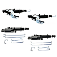 Front and Rear, Driver and Passenger Side Door Lock Actuators