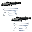 Front, Driver and Passenger Side Door Lock Actuators