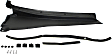 Driver and Passenger Side Wiper Cowl Grilles, Black