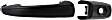 2006-2012 Ford Fusion - Front, Driver and Passenger Side Primed Exterior Door Handle, Driver Side - With Key Hole; Passenger Side - Without Key Hole, Sedan
