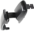 2006-2012 Ford Fusion - Front, Driver and Passenger Side Primed Exterior Door Handle, Driver Side - With Key Hole; Passenger Side - Without Key Hole, Sedan
