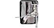 1999-2016 Ford F-350 Super Duty - Front and Rear, Driver and Passenger Side Exterior Door Handles, Chrome, Front Driver and Passenger Side - With Key Hole; Rear Driver and Passenger Side - Without Key Hole