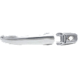2013 Ford Flex Limited - Front and Rear, Driver and Passenger Side Chrome Exterior Door Handle, Front Driver Side - With Key Hole; Front Passenger Side - Without Key Hole; Rear - Without Key Hole