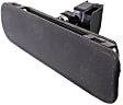 2003-2021 Ford E-450 Super Duty - Front, Driver and Passenger Side Textured Black Exterior Door Handle, Without Key Hole