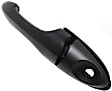 2001-2006 Mazda Tribute - Front, Driver and Passenger Side Smooth Black Exterior Door Handle, With Key Hole