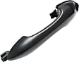 2001-2006 Mazda Tribute - Front, Driver and Passenger Side Smooth Black Exterior Door Handle, With Key Hole