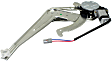Front, Driver and Passenger Side Power Window Regulator, With Motor