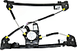 Front and Rear, Passenger Side Power Window Regulators, with Motors, Crew Cab Pickup