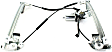 Extended Cab Pickup Front, Driver and Passenger Side Power Window Regulator, With Motor