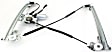 Extended Cab Pickup Front, Driver and Passenger Side Power Window Regulator, With Motor