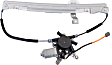 2002 Ford Explorer - Front And Rear, Passenger Side Power Window Regulator, With Motor