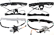 2004 Ford Explorer - Front and Rear, Driver and Passenger Side Power Window Regulator, With Motor