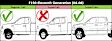 Front, Driver and Passenger Side Power Window Regulator, Without Motor
