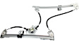 Front, Driver and Passenger Side Power Window Regulator, Without Motor