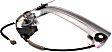 Front and Rear, Passenger Side Window Regulators, Power, With Motor