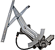 2000 Ford Mustang - Coupe Front, Driver and Passenger Side Power Window Regulator, With Motor